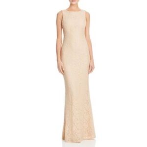 Alice + Olivia Sachi Open Back Lace Gown Size 0 Dress